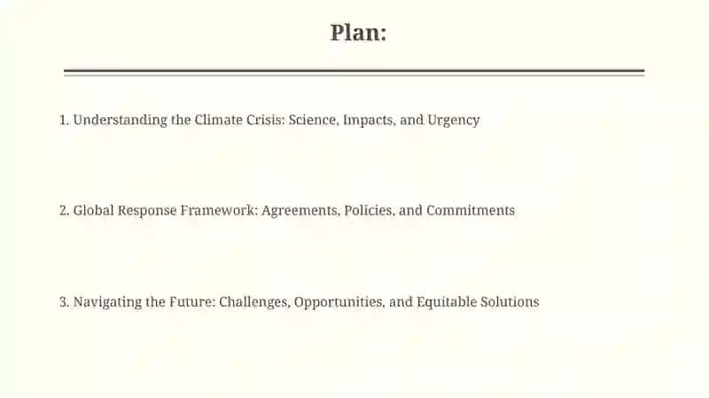 Understanding the Climate Crisis: Science, Impacts, and Urgency 2