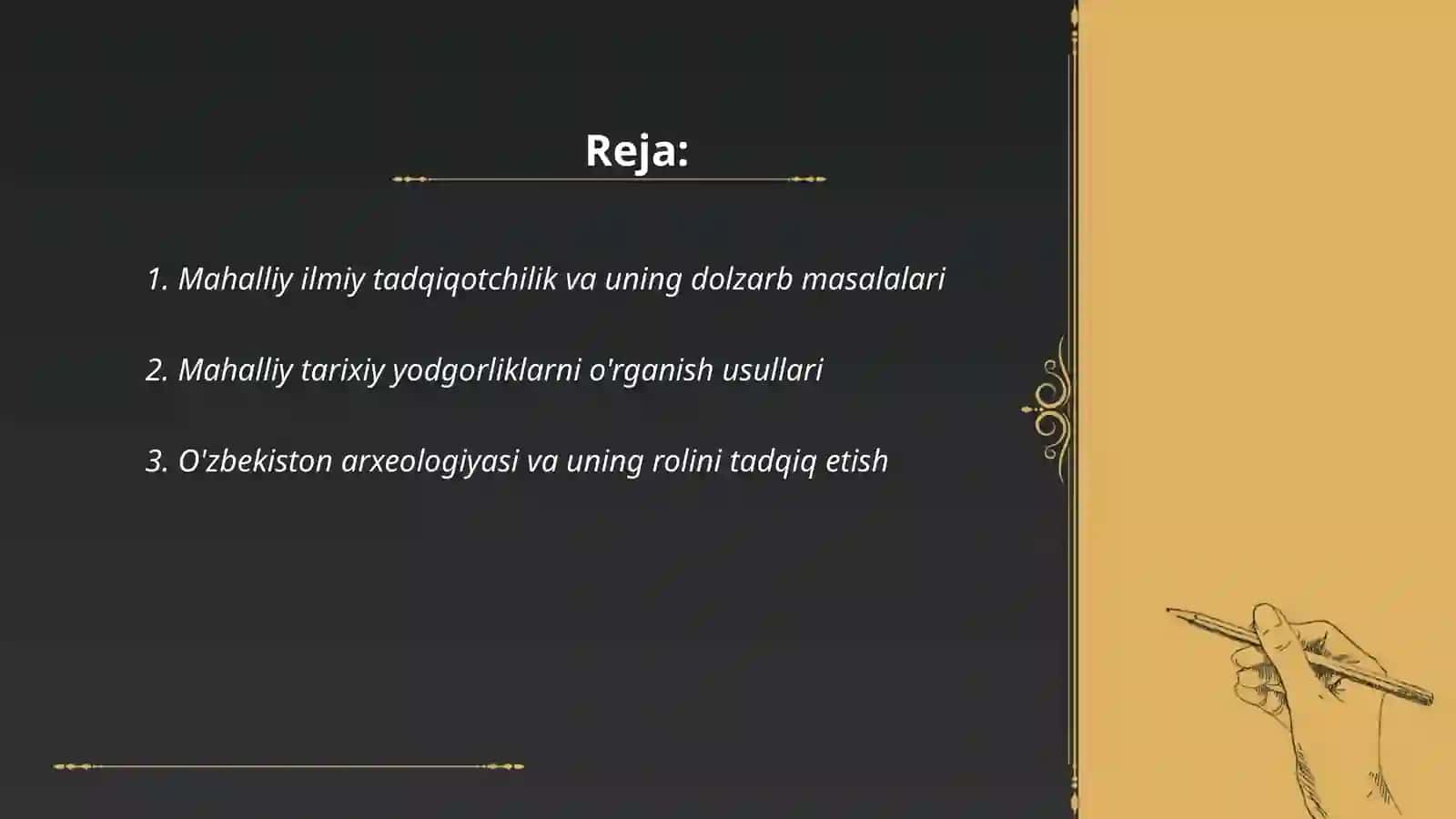 Mahalliy ilmiy tadqiqotchilik va uning dolzarb masalalari 2