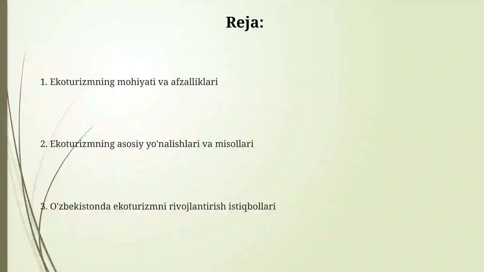 Ekoturizmning ta'rifi va mohiyati 2
