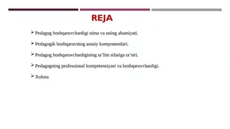 Taʼlimiy faoliyatda pedagogning boshqaruvchanligi 2