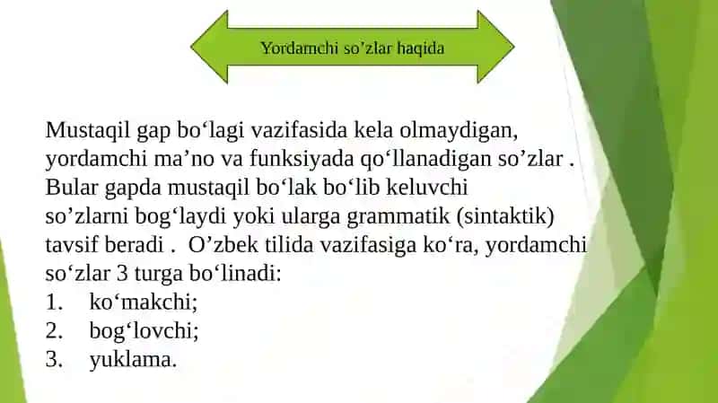 Bog'lovchi  Ko'makchi Yuklama 2