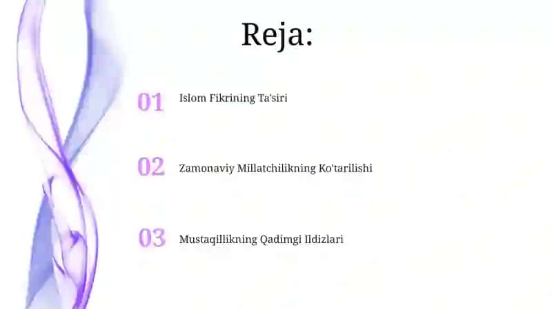 O'zbekistonda mustaqillik g'oyalarining tarixiy asoslari 2