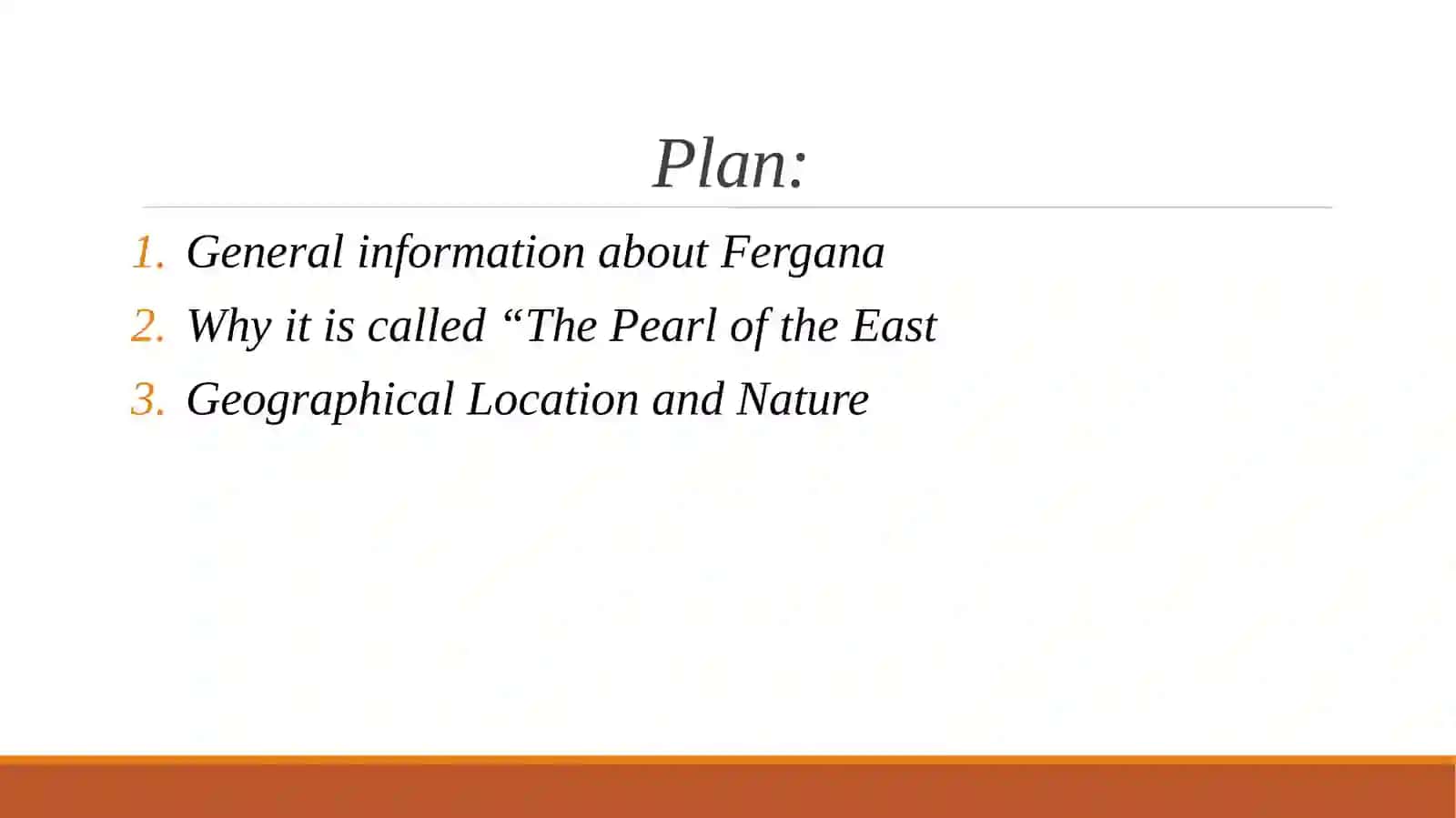 Fergana the pearl of the East 2