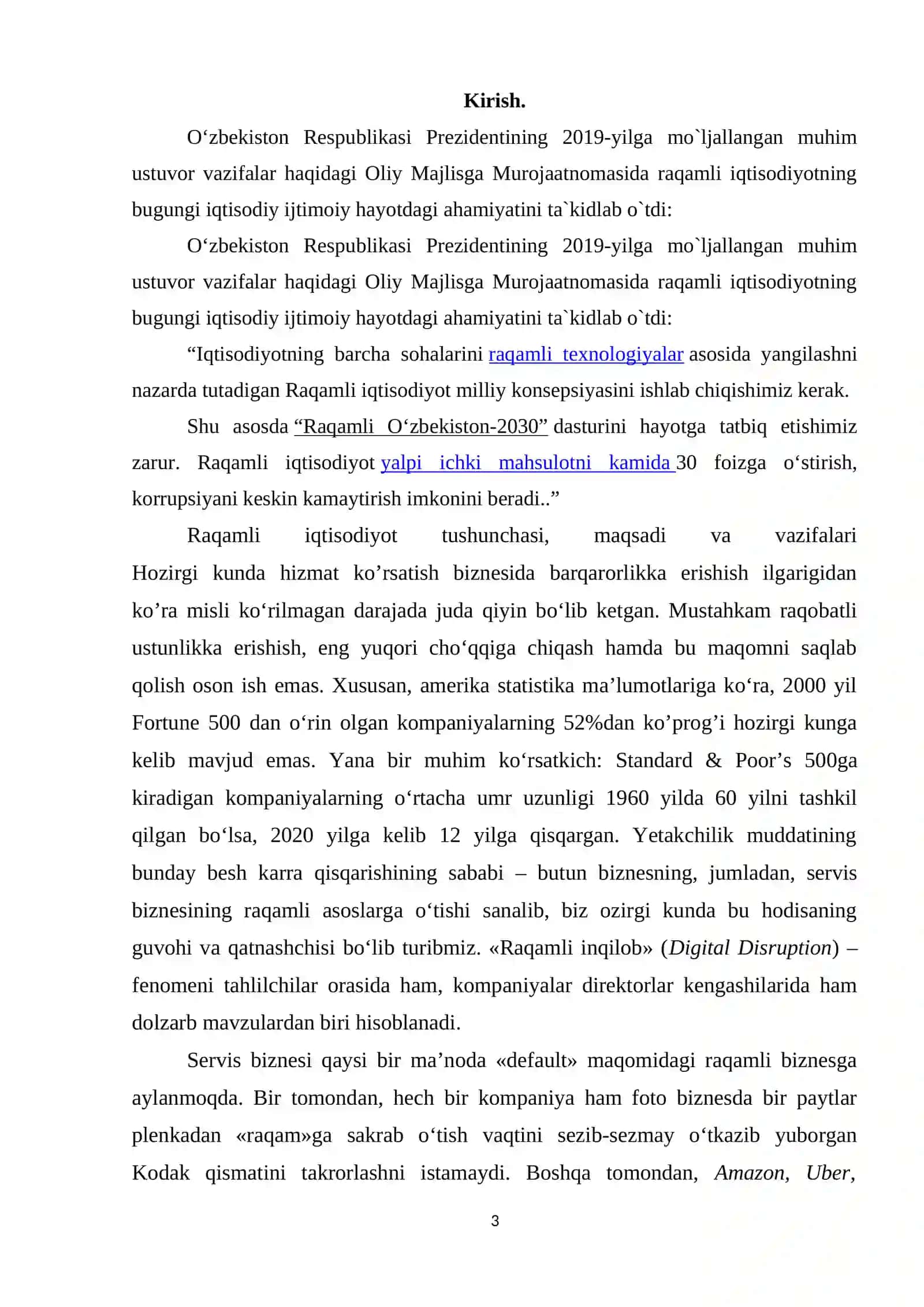 Qo`shimcha texnologiyalar 2