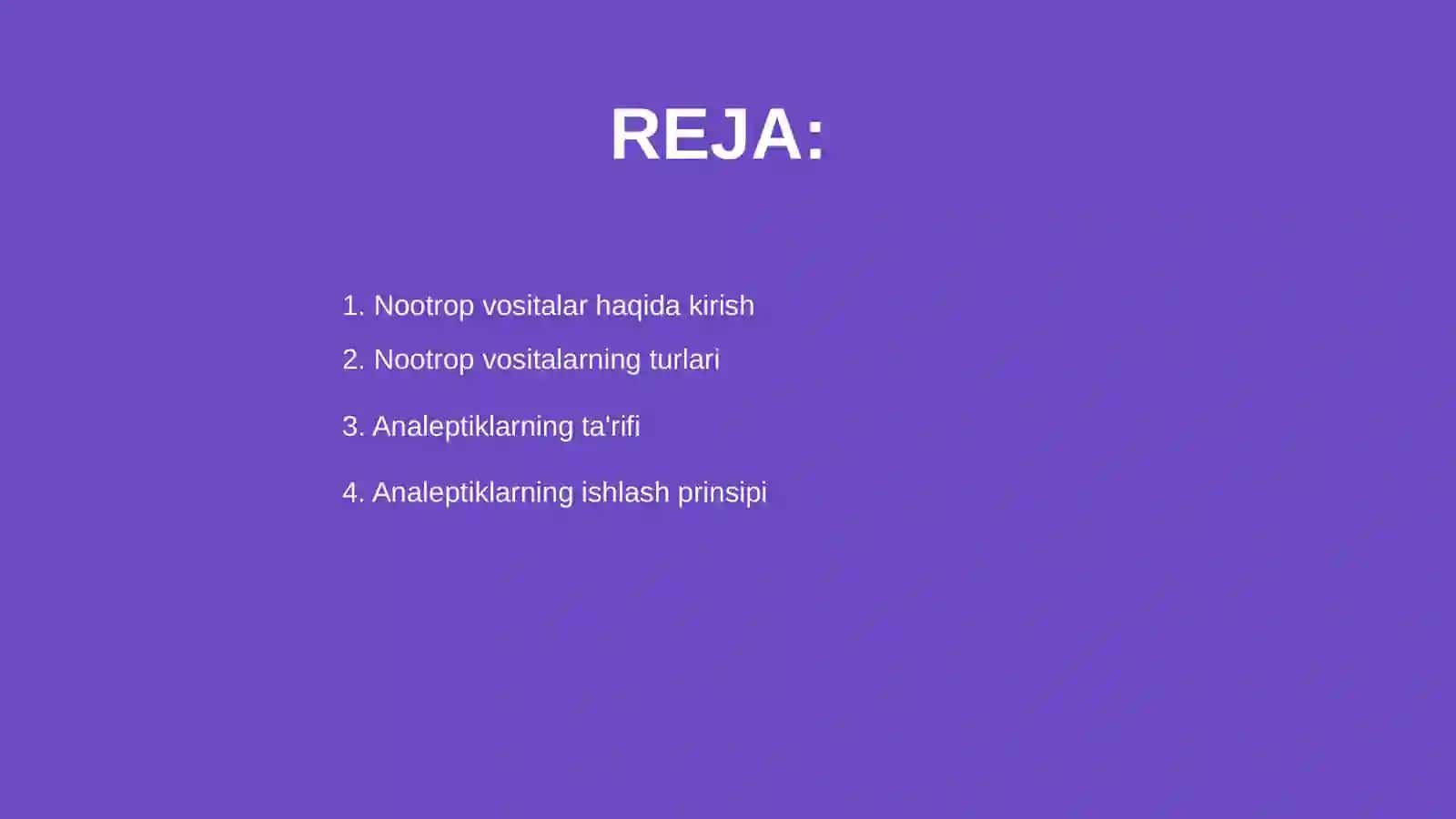 Nootrop vositalar.Analeptiklar 2