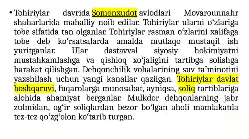 IX-XIII asrlar davri tarixiy geografiyasi 2