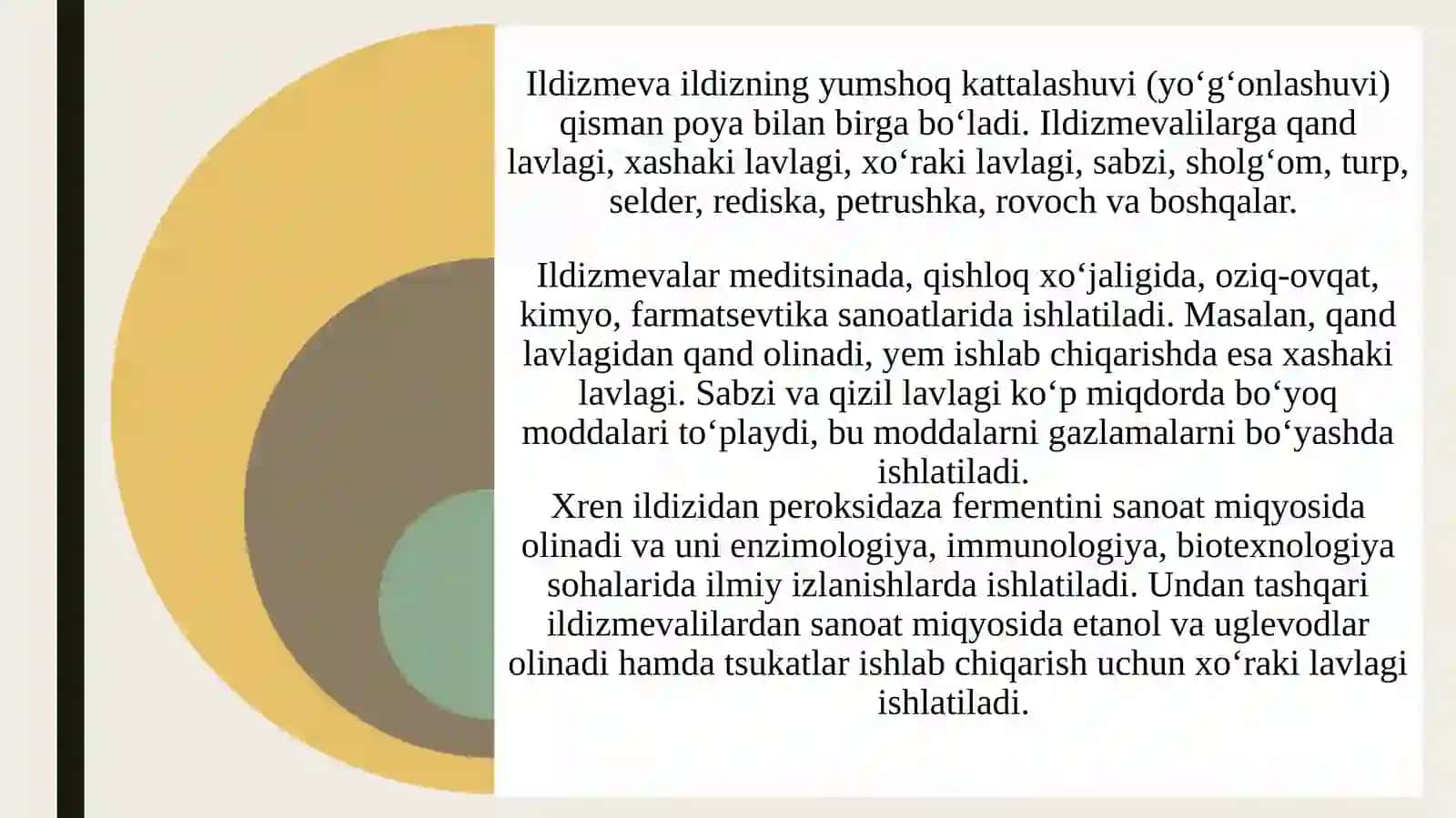 ILDIZMEVALAR VAYEM-XASHAK EKINLARI BIOKIMYOSI 2