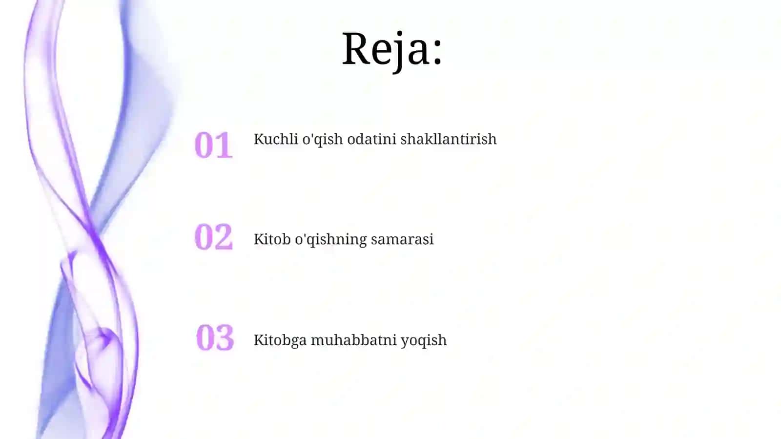 Kuchli o'qish odatini shakllantirish 2