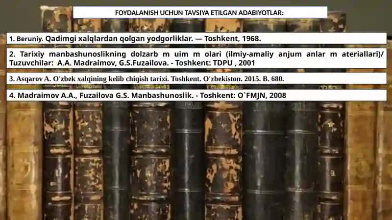 MANBASHUNOSLIK FANINING MAQSAD YA VAZIFALARI 2
