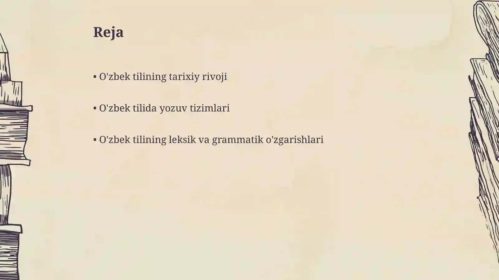 O'zbek tilining taraqqiy bosqichlari 2