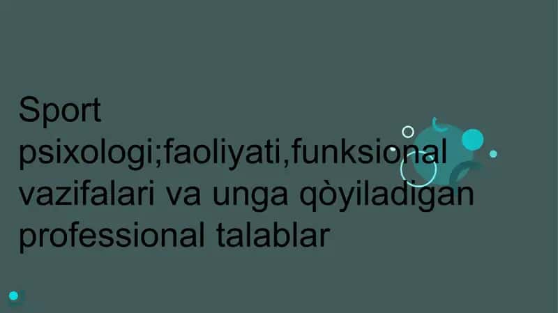 Sport psixologiyasi 2