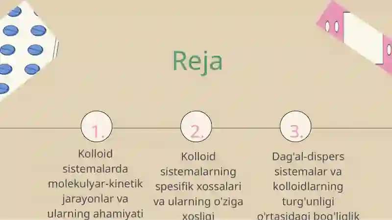 Kolloid Sistemalarda Molekulyar-Kinetik Jarayonlar 2