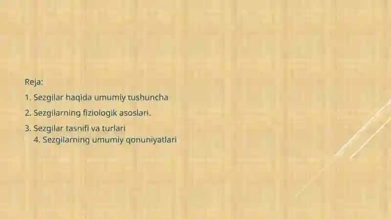 Sezgi organlar biokimyosi 2