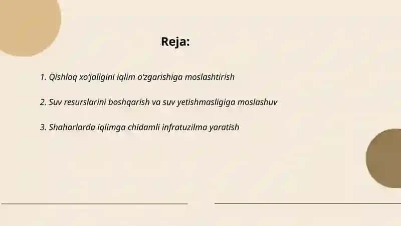 Iqlim òzgarishiga moslashuv 2