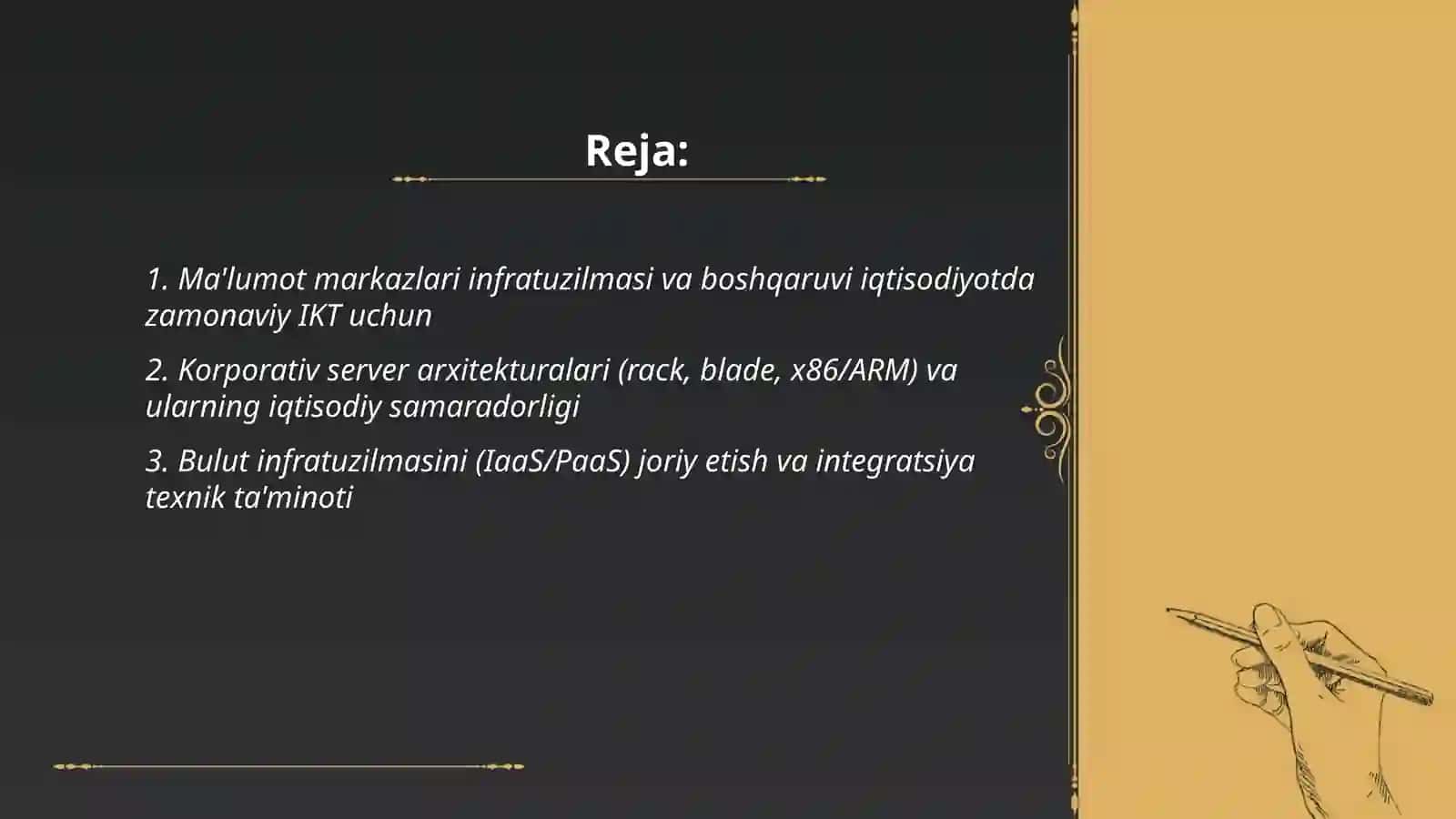 Zamonaviy IKT texnik ta'minoti 2