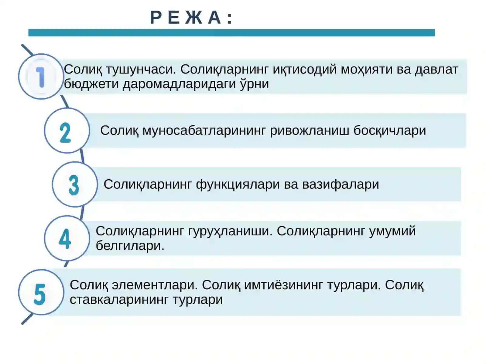 Soliqlarning iqtisodiy mohiyati va prinsiplari 2