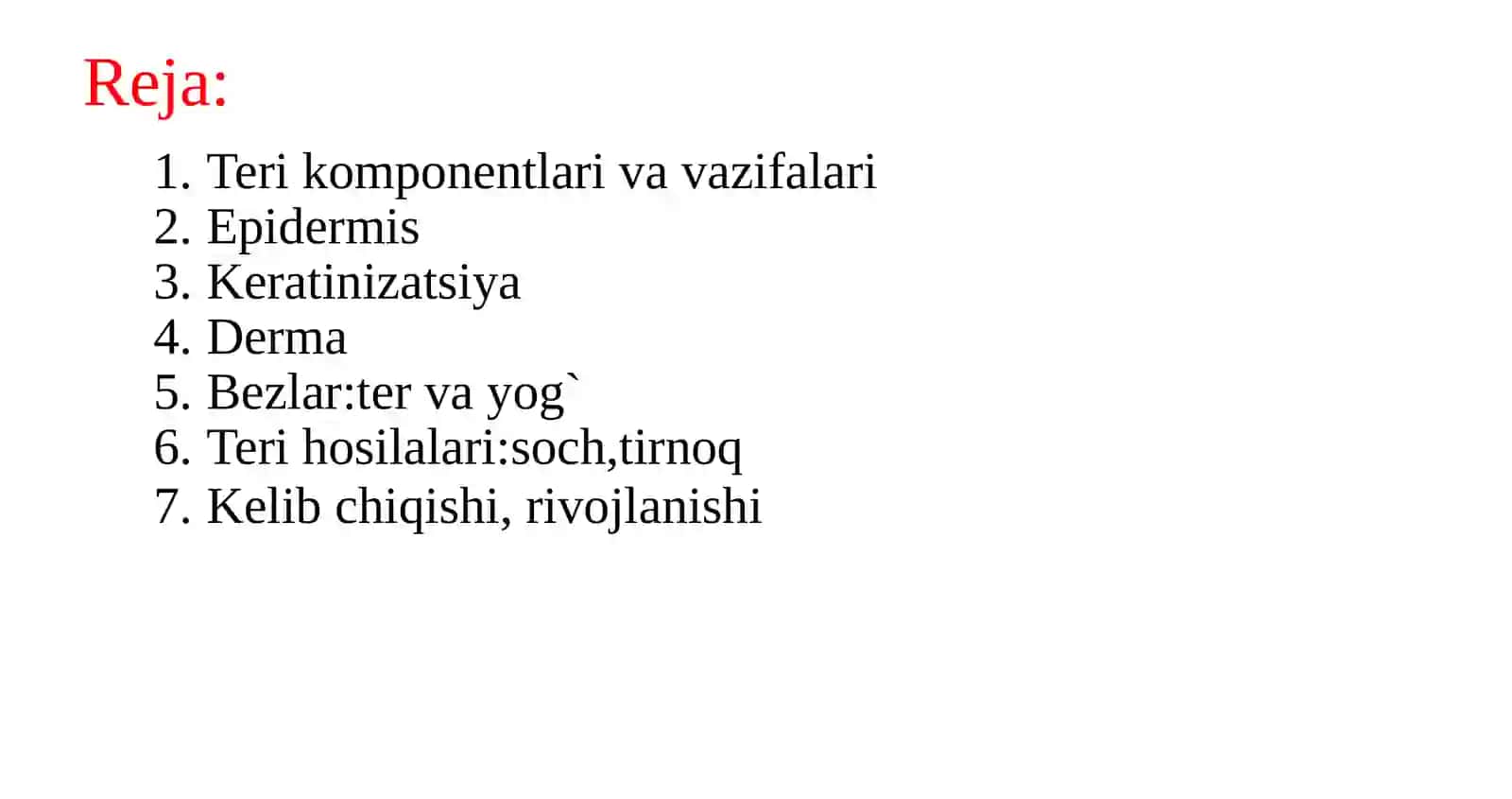 Terigistologiyasi 2