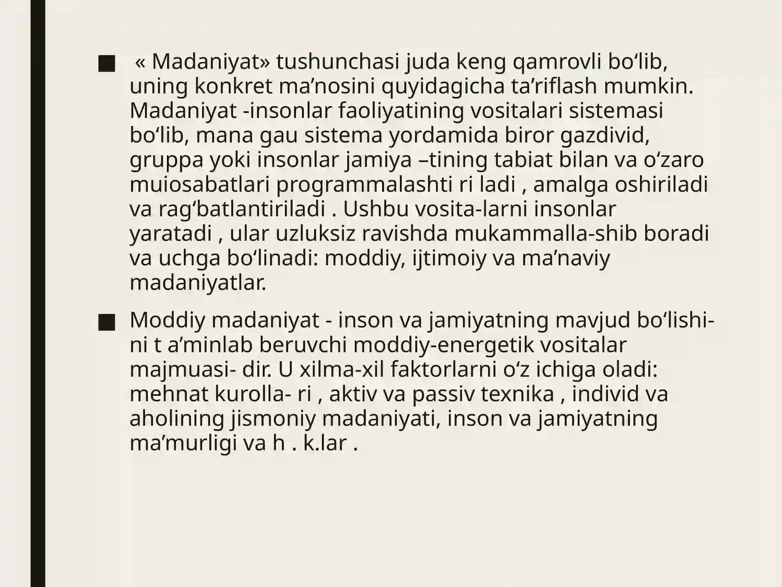 Tabiatni oʻrganishga oid qarashlar tarixi 2
