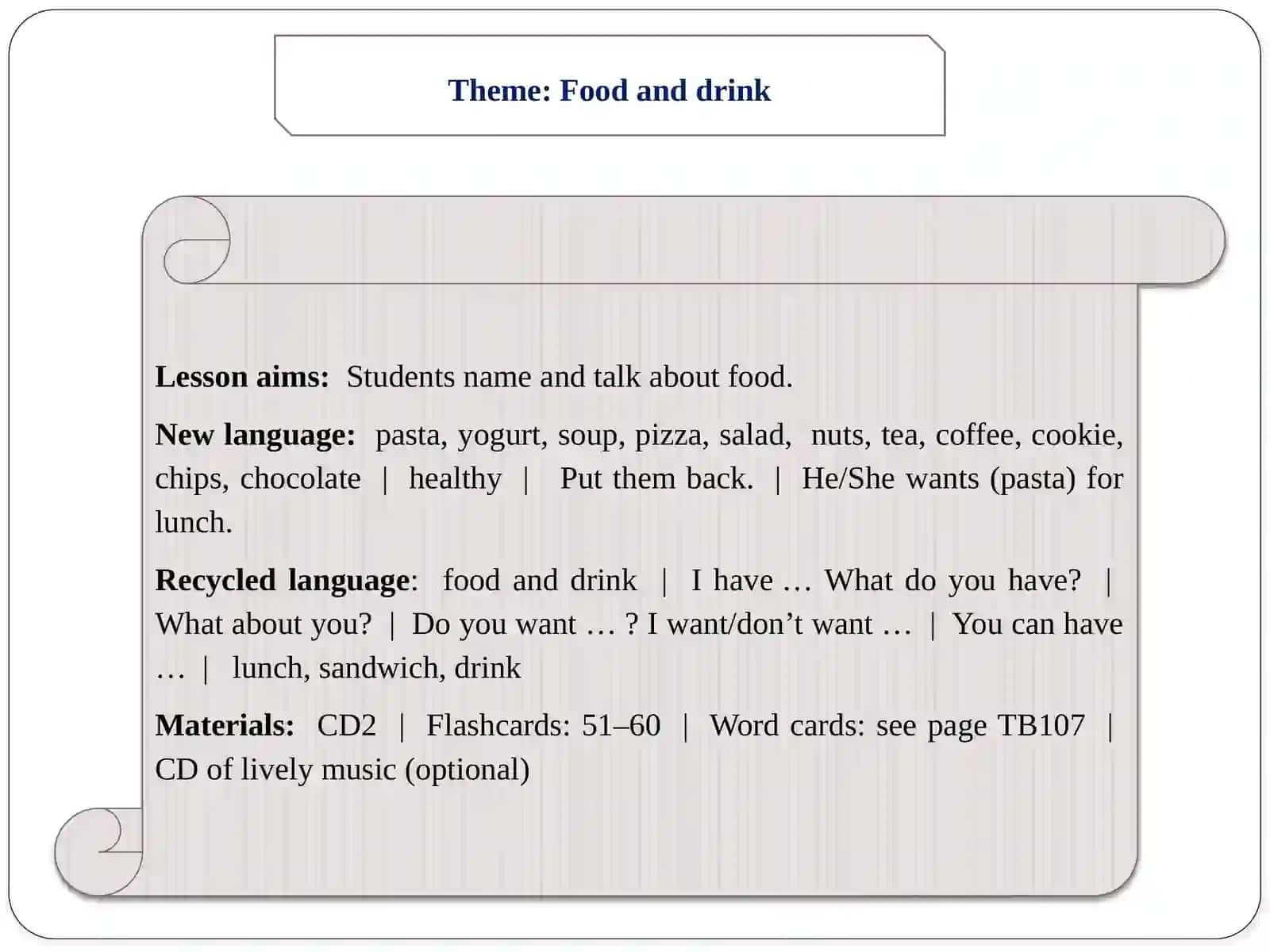Food and drink 2