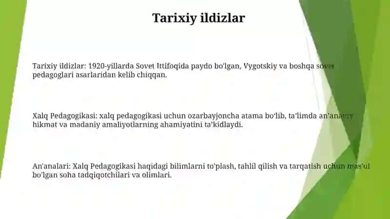 Xalq Pedagogikasi An'Analari 2