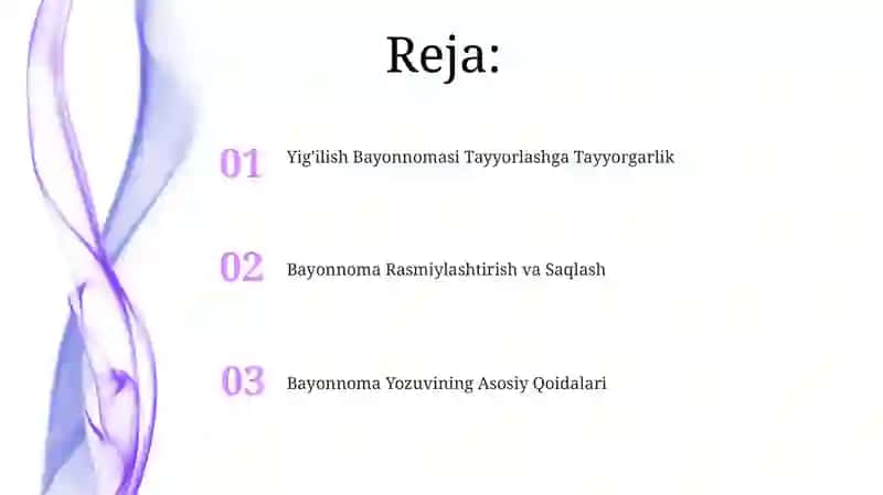 Bayonnomalar va Namunalar to'plami 2