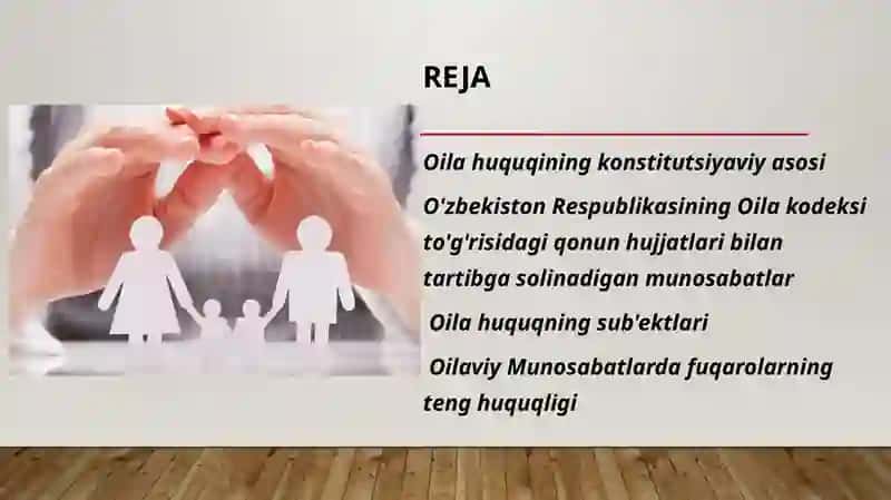 Oilahuquqining konstitutsiyavi yasosi 2