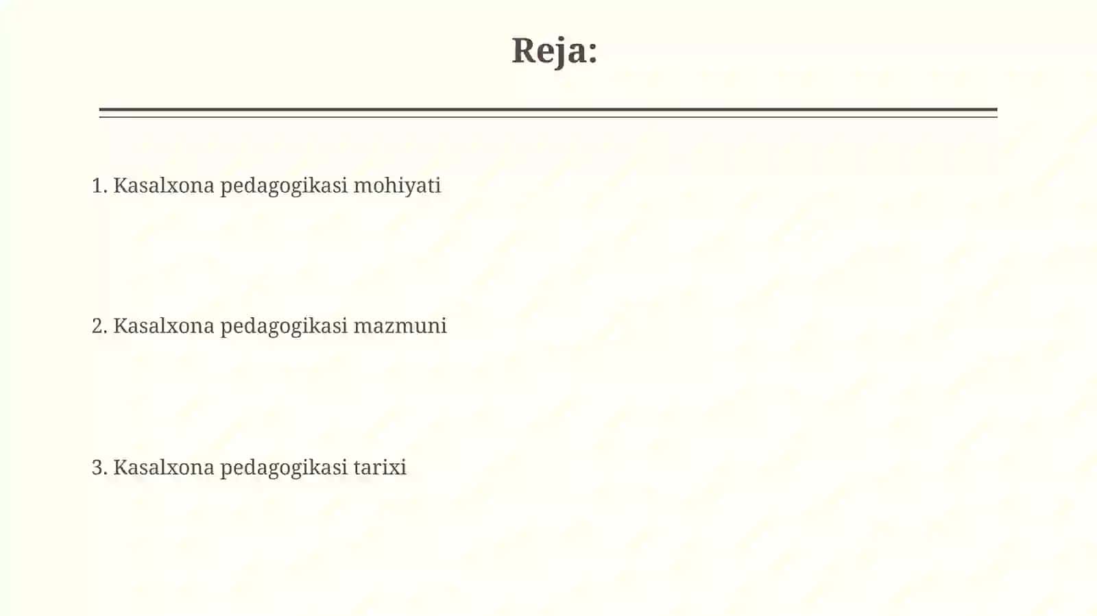 Kasalxona pedagogikasi 2