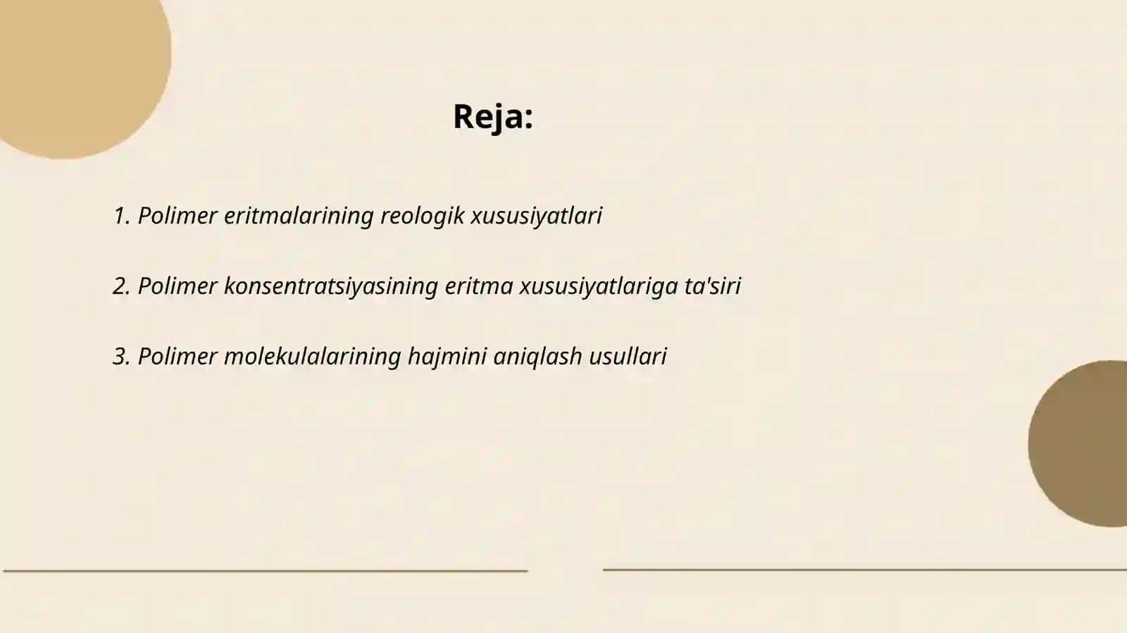 Polimer eritmalarni tadqiq qilish usullari 2