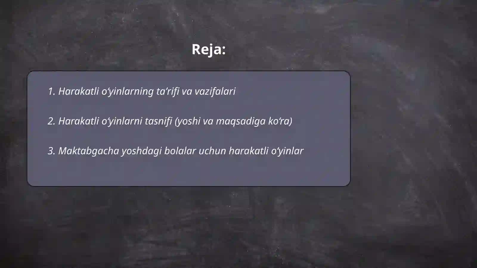 Harakati oʻyinlarni turlari va mazmuni 2