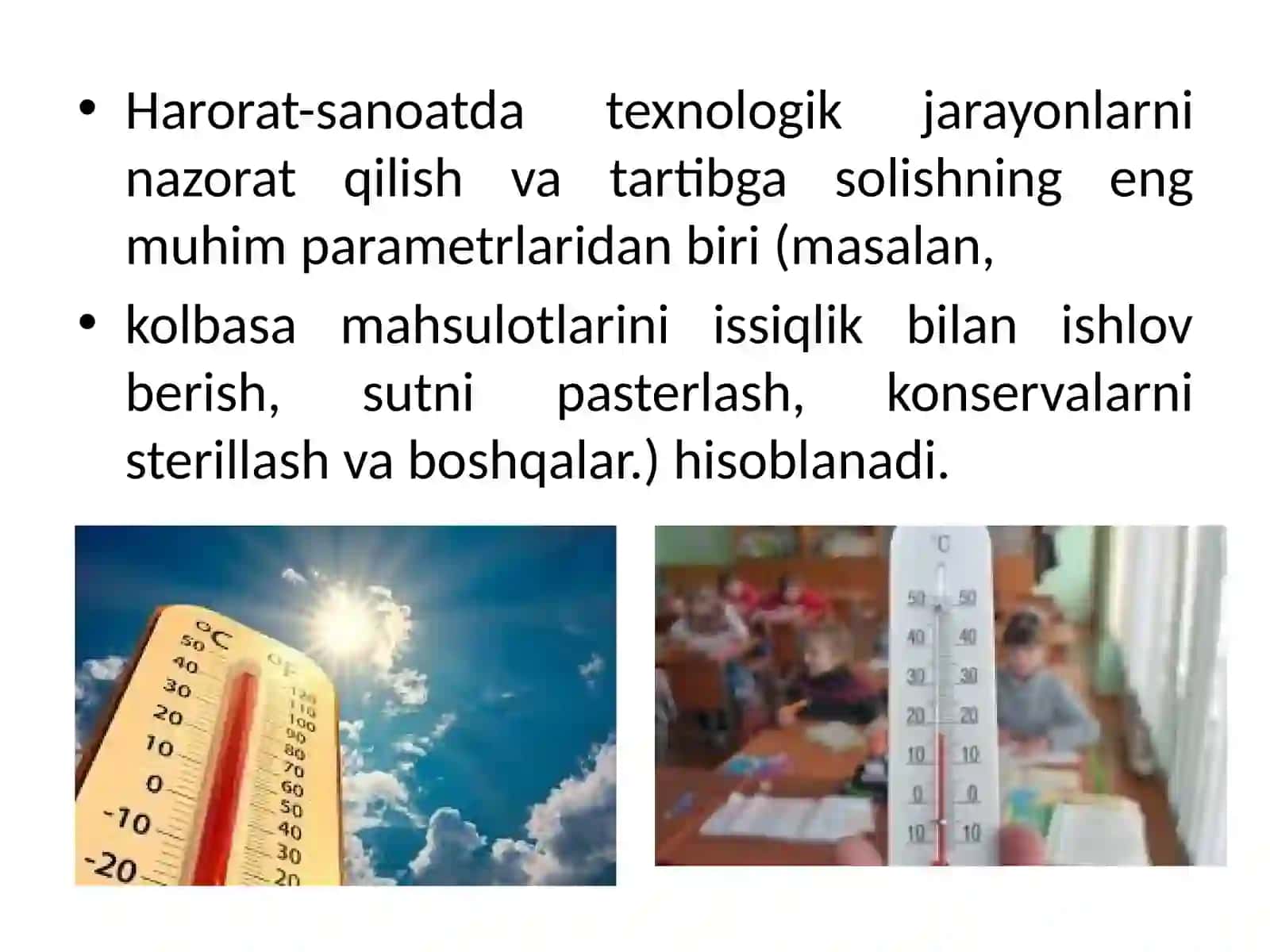 Zamonaviy haroratni o‘lchash qurilmalari va ularning turlari 2