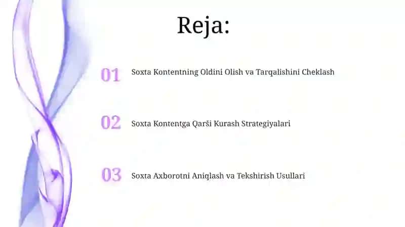 Soxta Kontentga Qarshi Kurash Strategiyalari 2