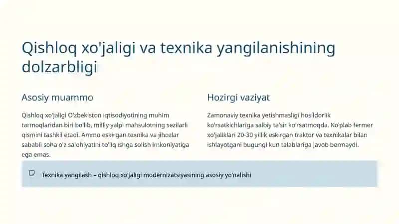 Qishloq xo'jaligi texnikasi 2