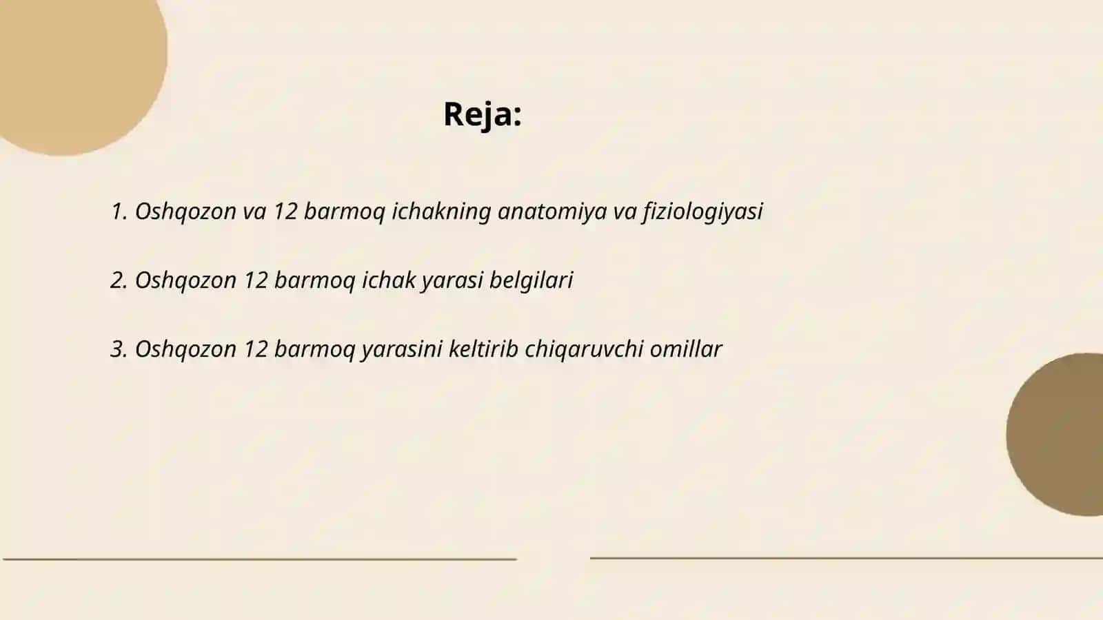 Oshqozon 12 barmoq kasalligida xamshira parvarishi 2