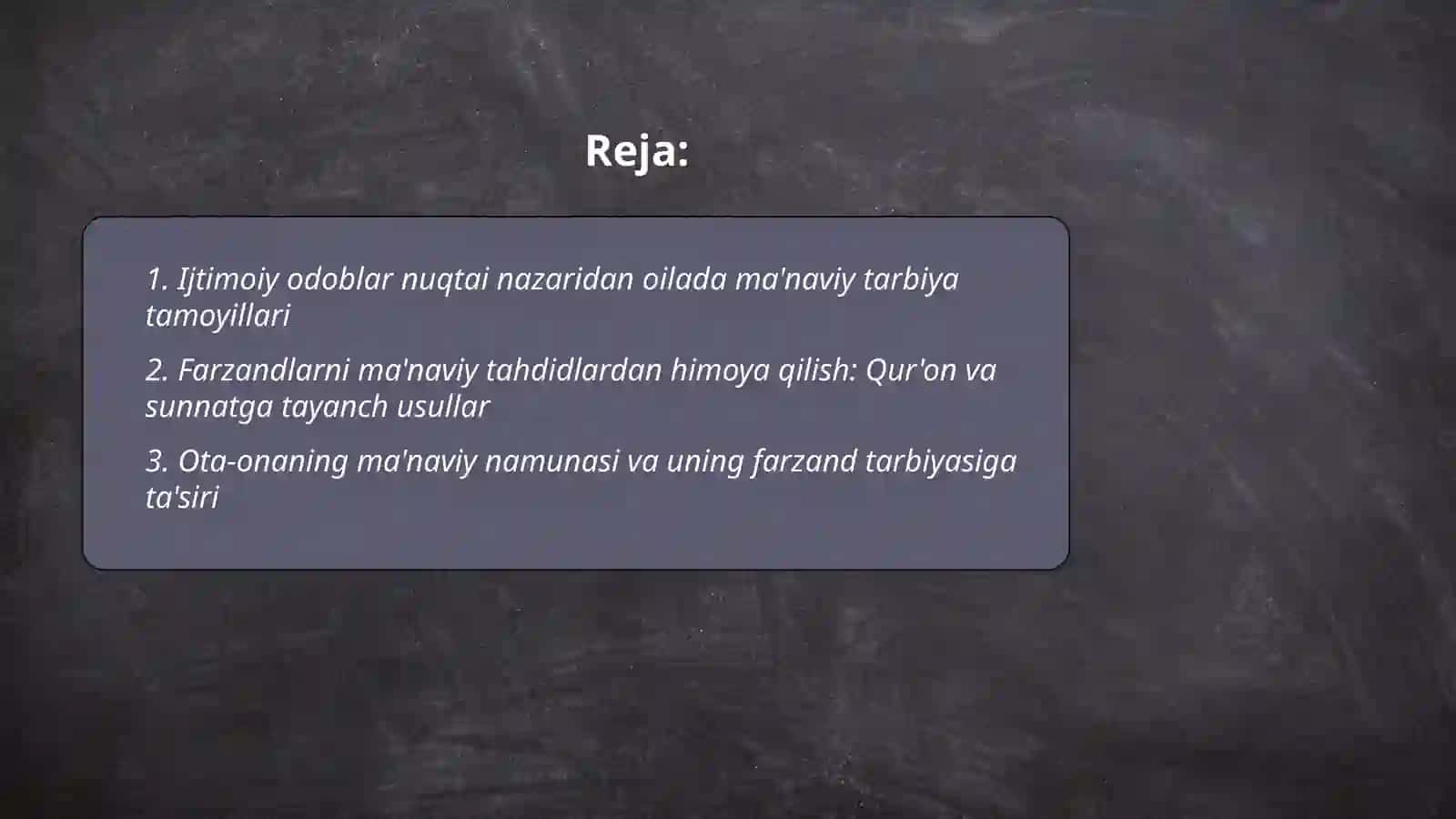Ijtimoiy odoblar 2