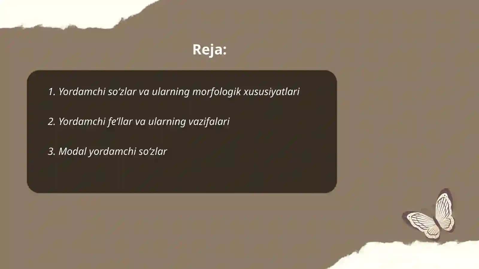 Yordamchi so‘zlar 2