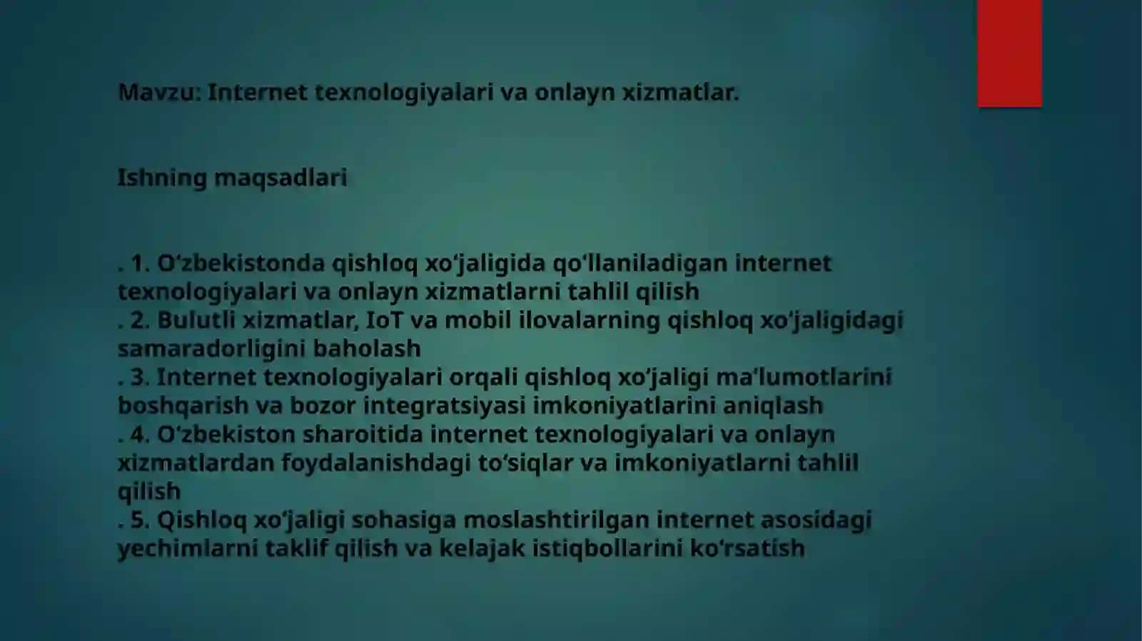 Internettexnologiyalarivaonlaynxizmatlar 2