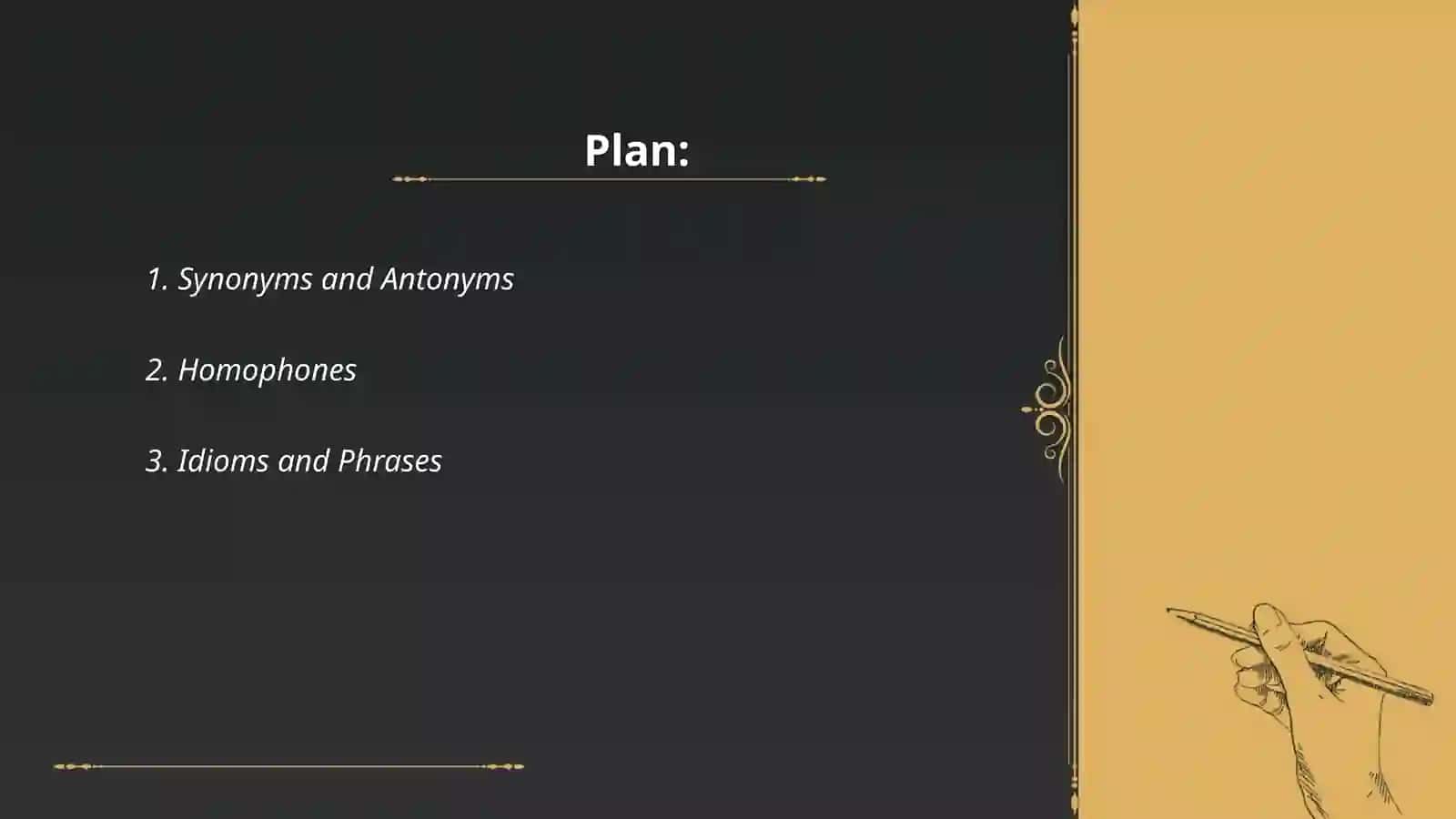 English vocabulary as a system 2