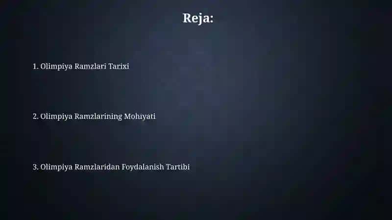 Olimpiya Ramzlari Tarixi 2