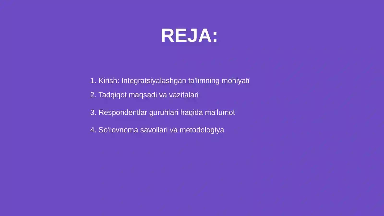 Integratsiyalashgan ta'limni amaliyotga tadbiq etish 2