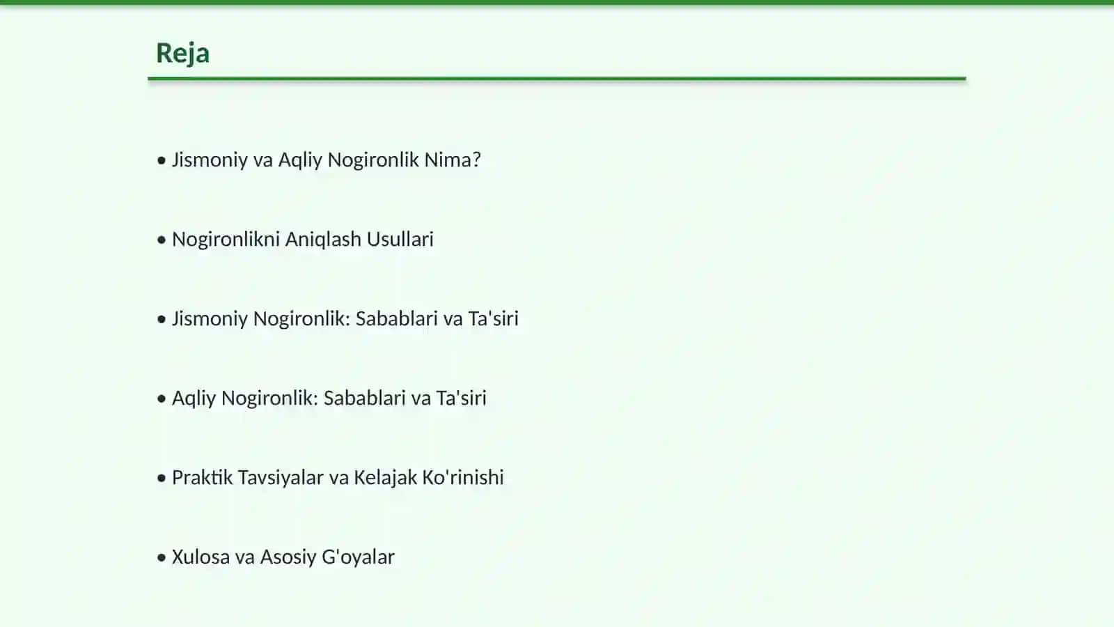 Jismoniy va Aqliy Nogironlik: Aniqlash va Tahlil 2