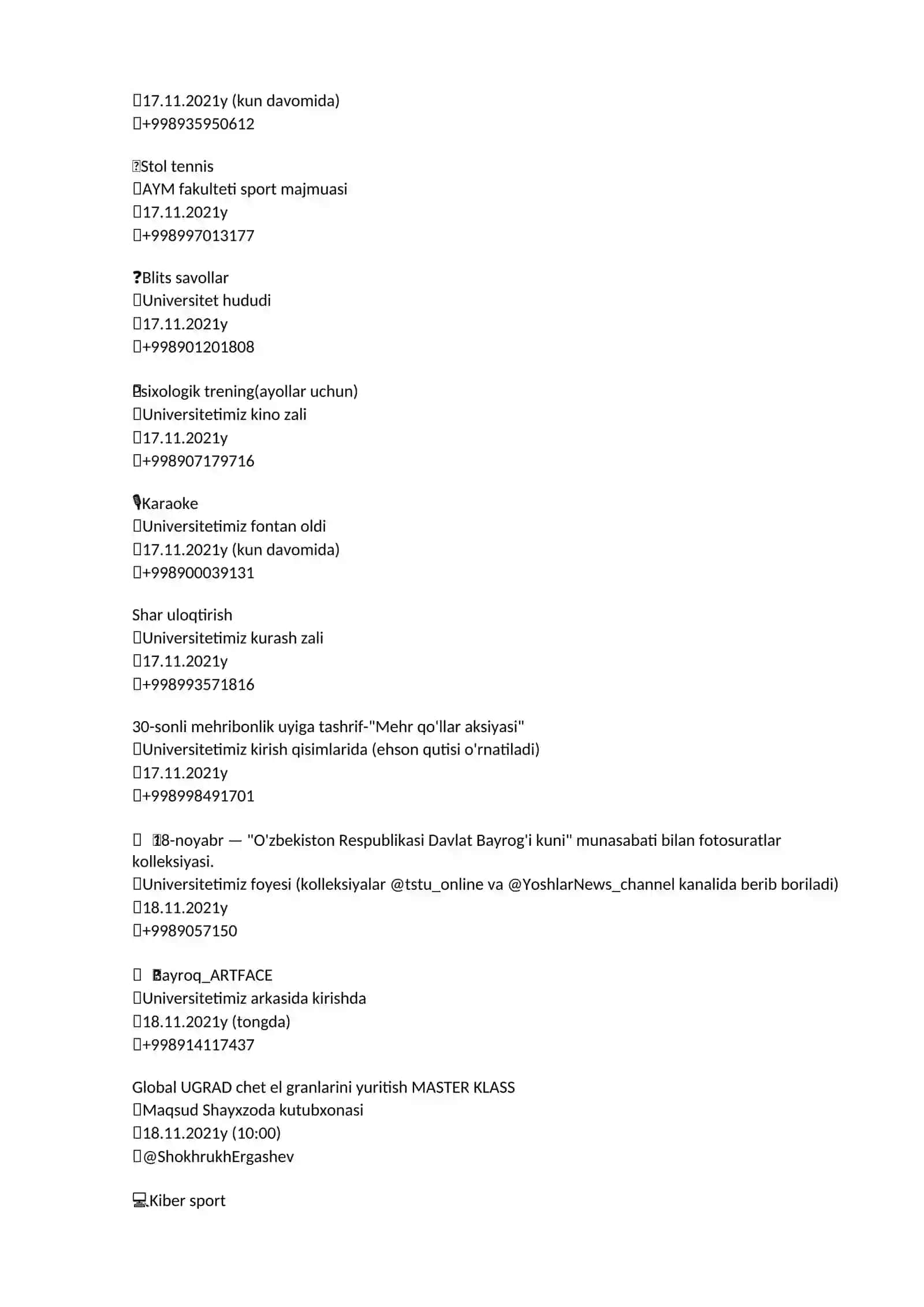 Media texnikasidan foydalanish MASTER KLASS 2