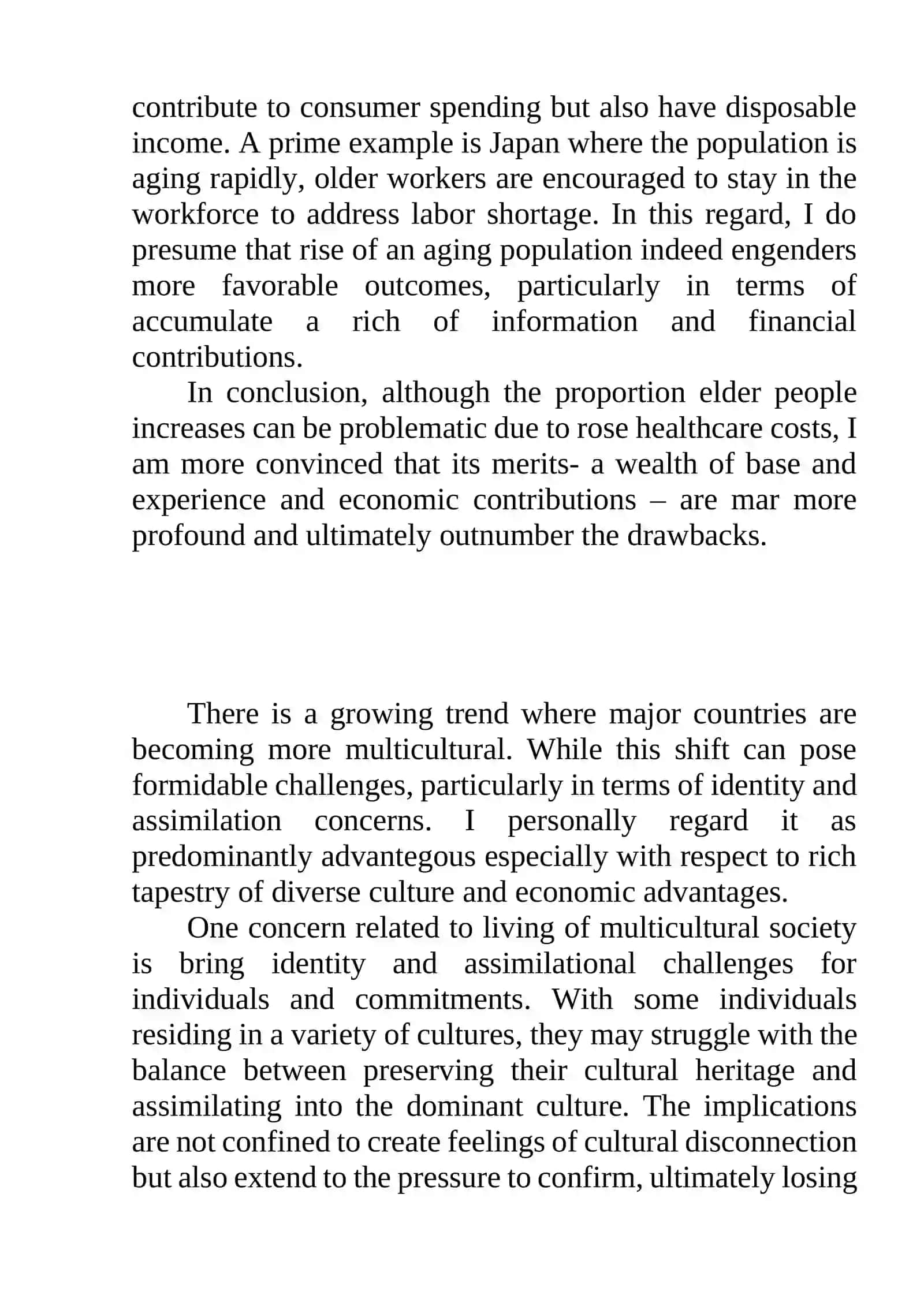 Growing Trend of Aging Population 2