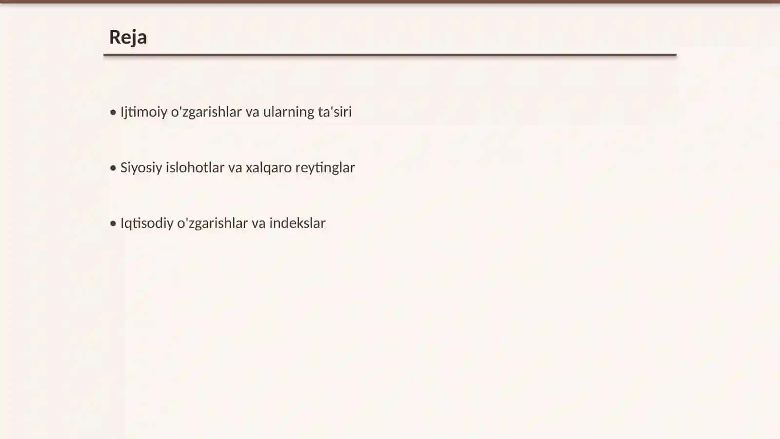 Ijtimoiy o'zgarishlar va ularning ta'siri 2