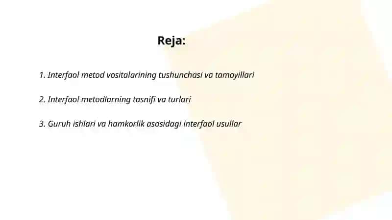 Interfaol metod vositalari 2