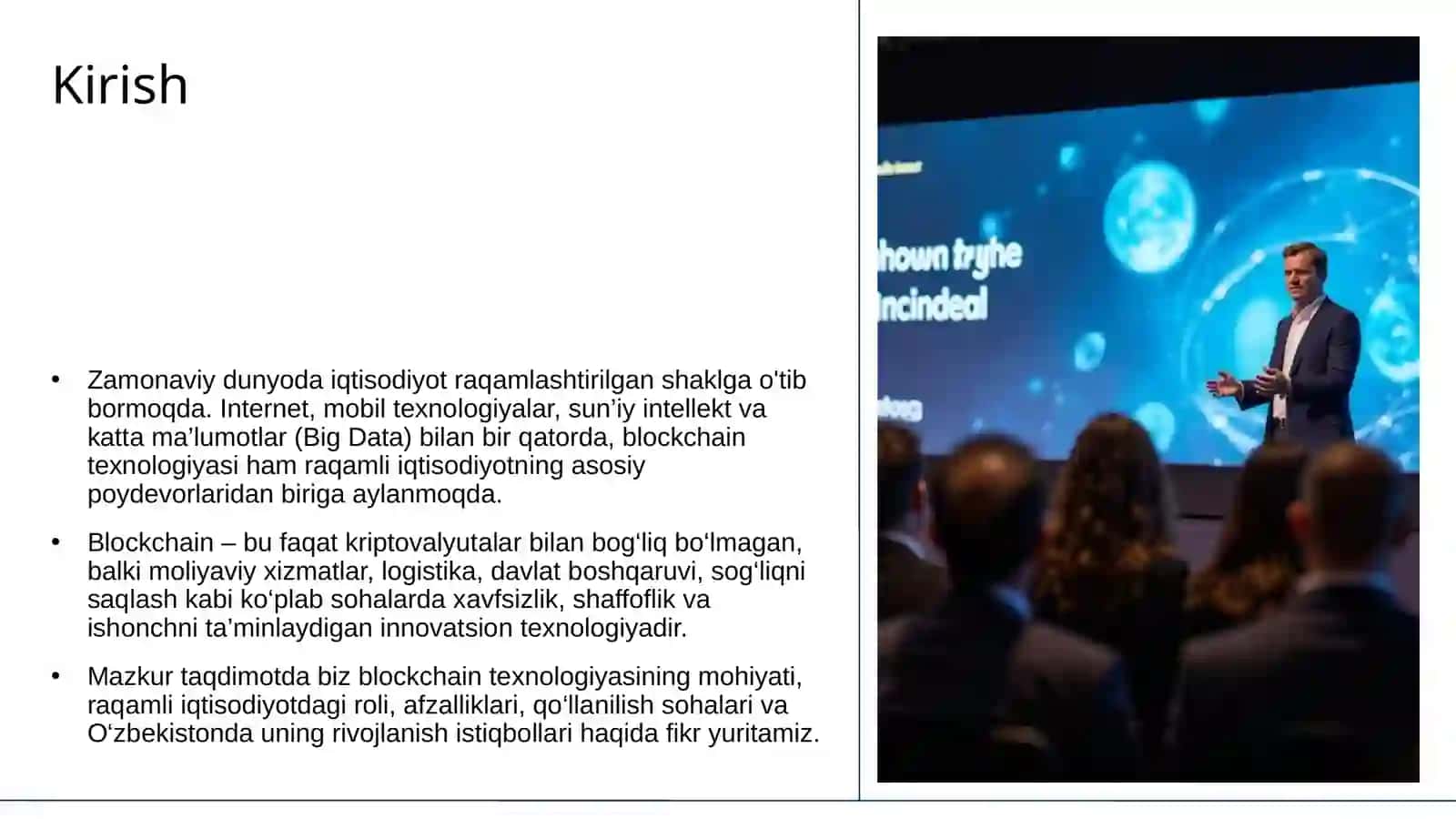 Blockchain va raqamli iqtisodiyot 2