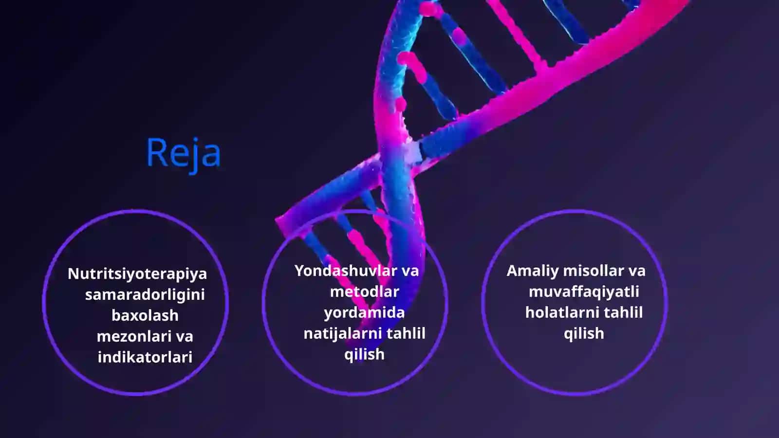 Nutritsiyoterapiya samaradorligini baxolash mezonlari va yondashuvlar 2
