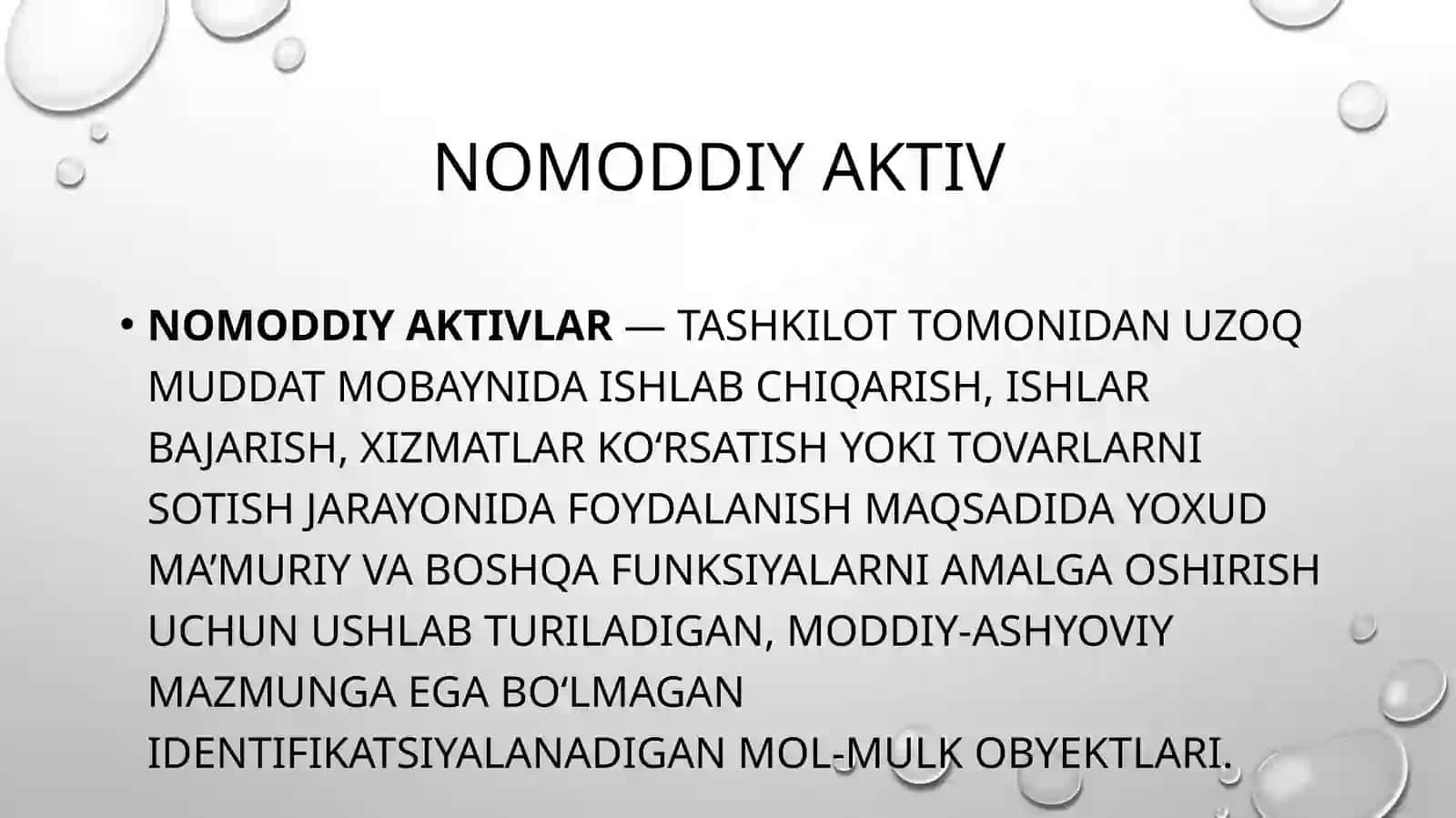 Kichik korxonalarda buxgalteriya hisobi 2