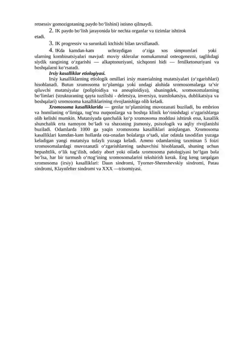 Uzoq muddatli kasal bolalarning o‘ziga xos xususiyatlari 2