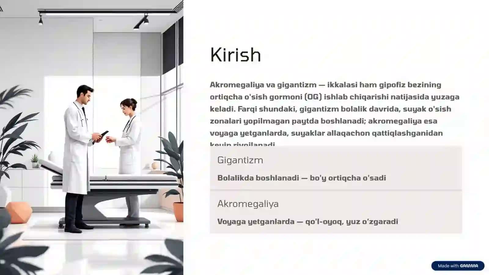 Akromegaliya va Gigantizm 2