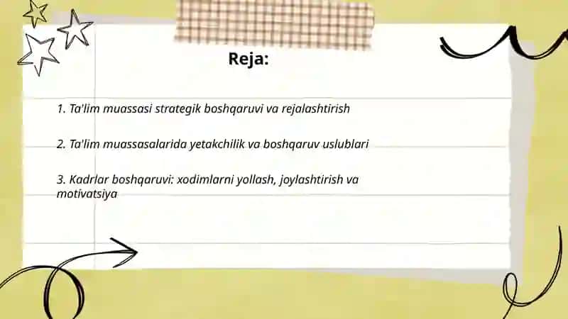 Ta'lim muassasi menejmenti 2